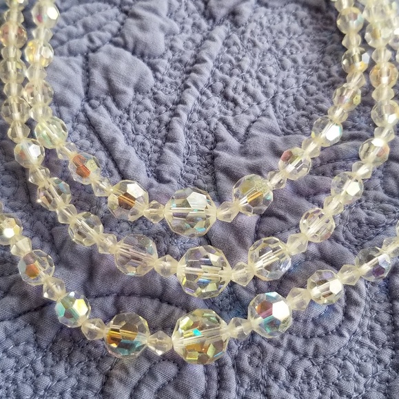Vintage Crystal Necklace - Picture 2 of 5